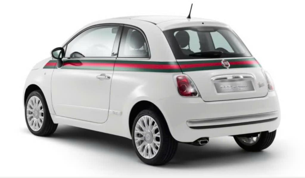 Striping set Fiat 500 Gucci nieuw origineel, Auto diversen, Tuning en Styling, Ophalen
