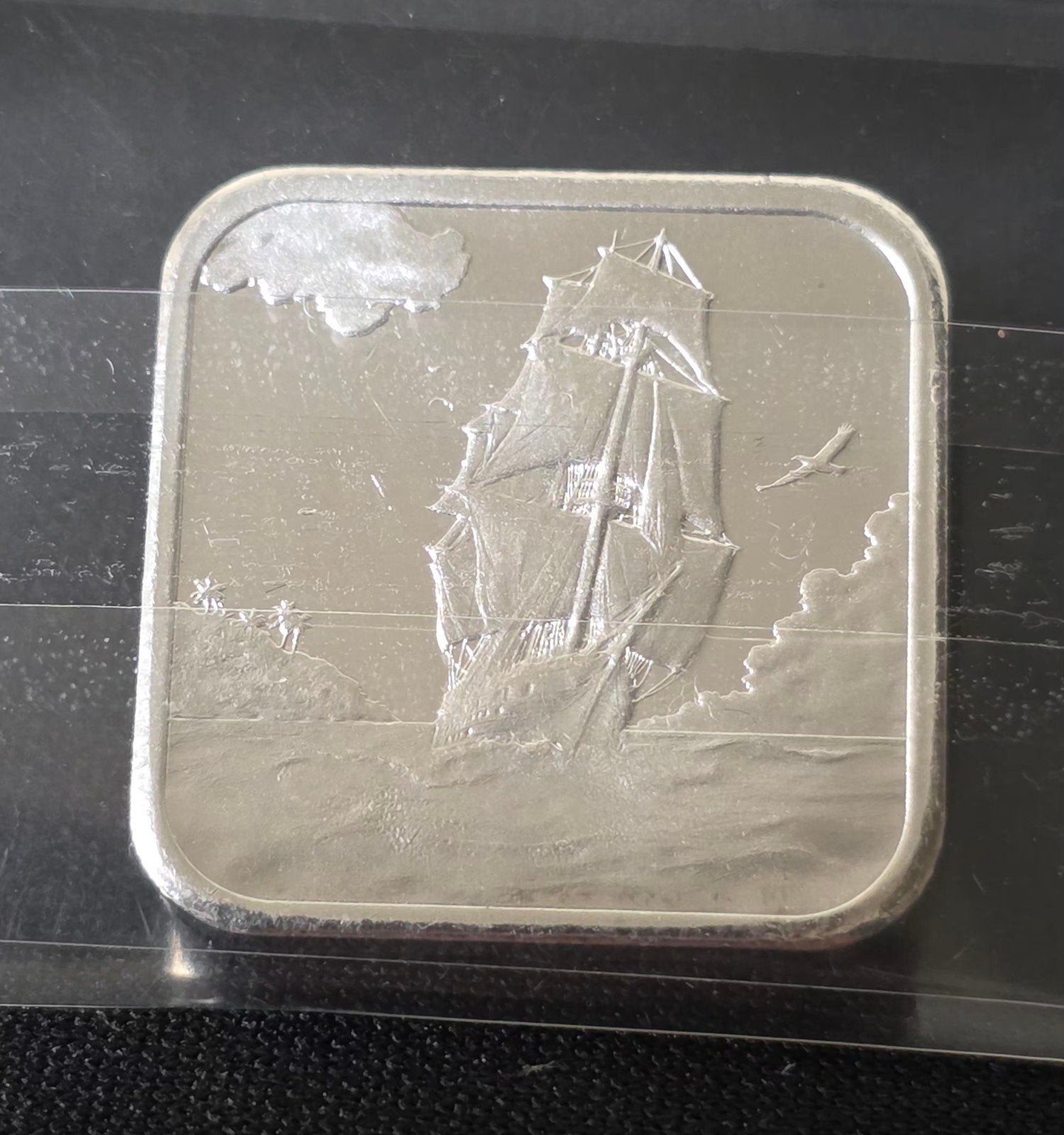 1/2oz 50 cent 2026 Schip, Verzenden, Zilver
