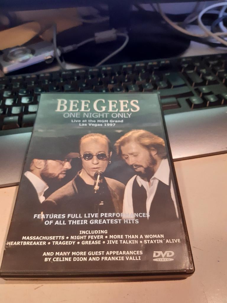 dvd Bee Gees-on night only (Z187-44), Alle leeftijden, Ophalen of Verzenden, Zo goed als nieuw