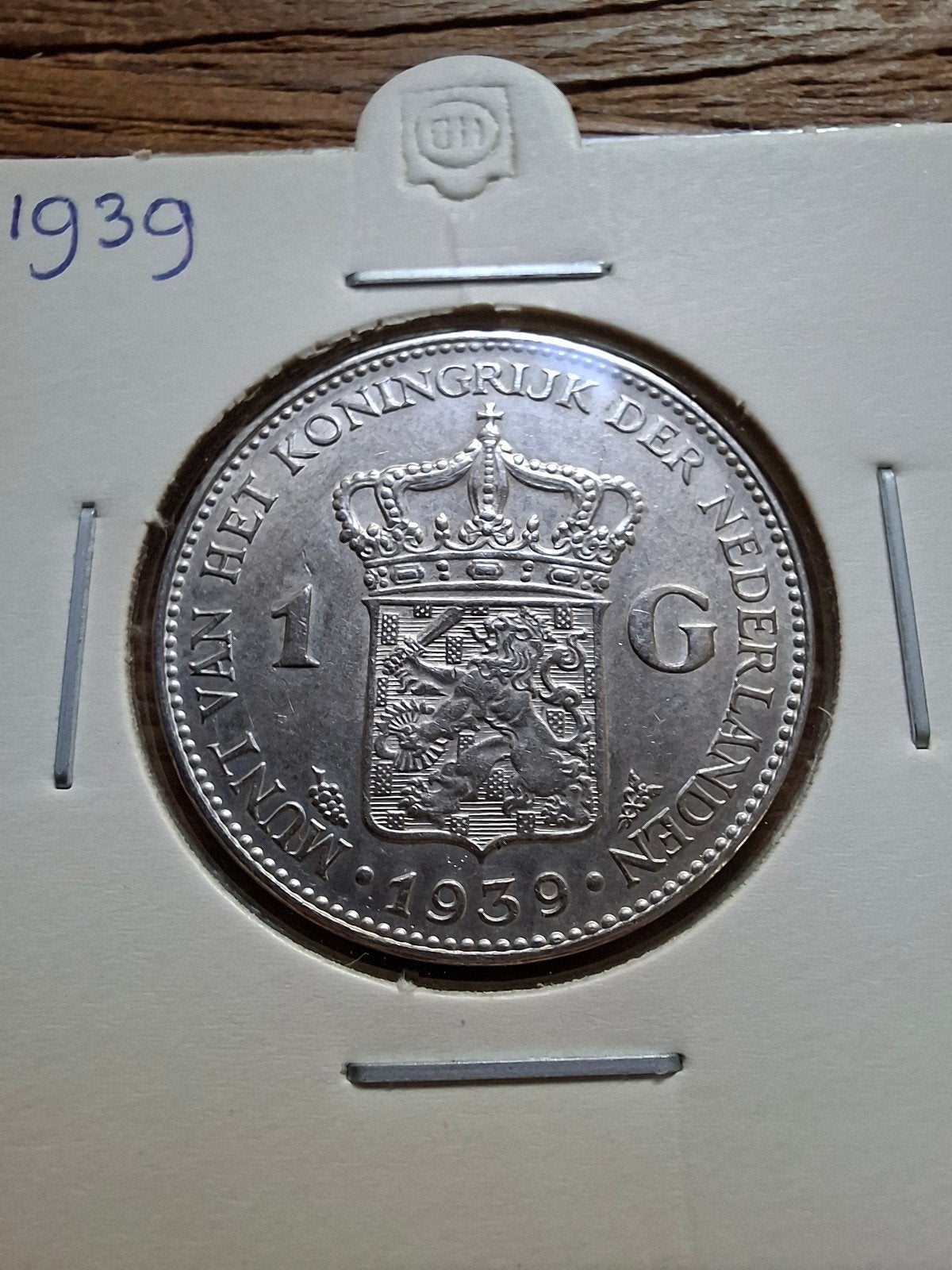 1 gulden 1939, 1 gulden, Zilver, Ophalen of Verzenden, Koningin Wilhelmina