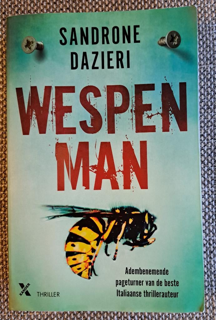 SANDRONE DAZIERI – thriller     (zo goed als nieuw), Ophalen of Verzenden, Zo goed als nieuw