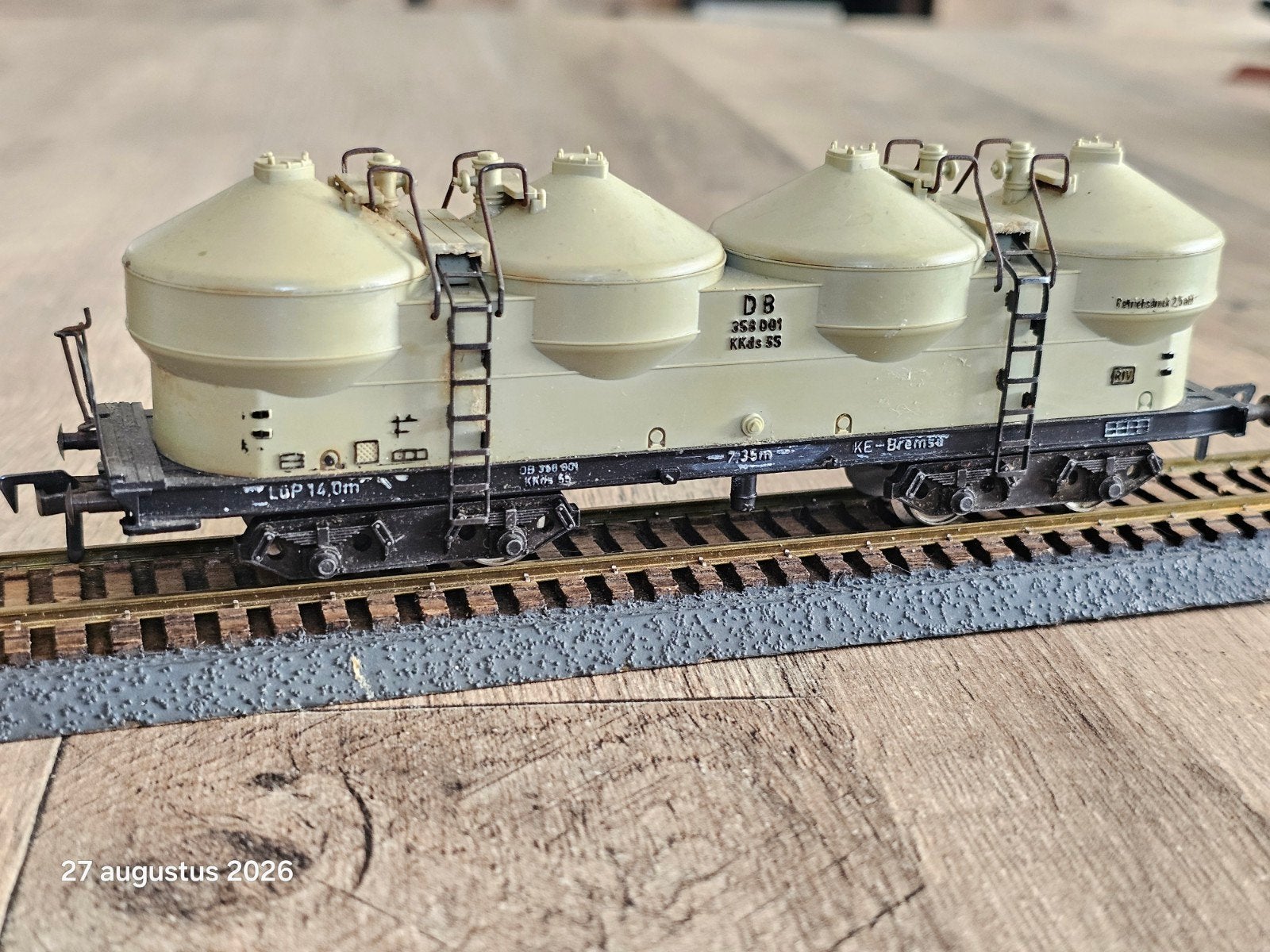 Fleischmann HO modeltrein wagon, nette staat, Hobby en Vrije tijd, Modeltreinen | H0, Gelijkstroom, Fleischmann, Wagon, Ophalen of Verzenden
