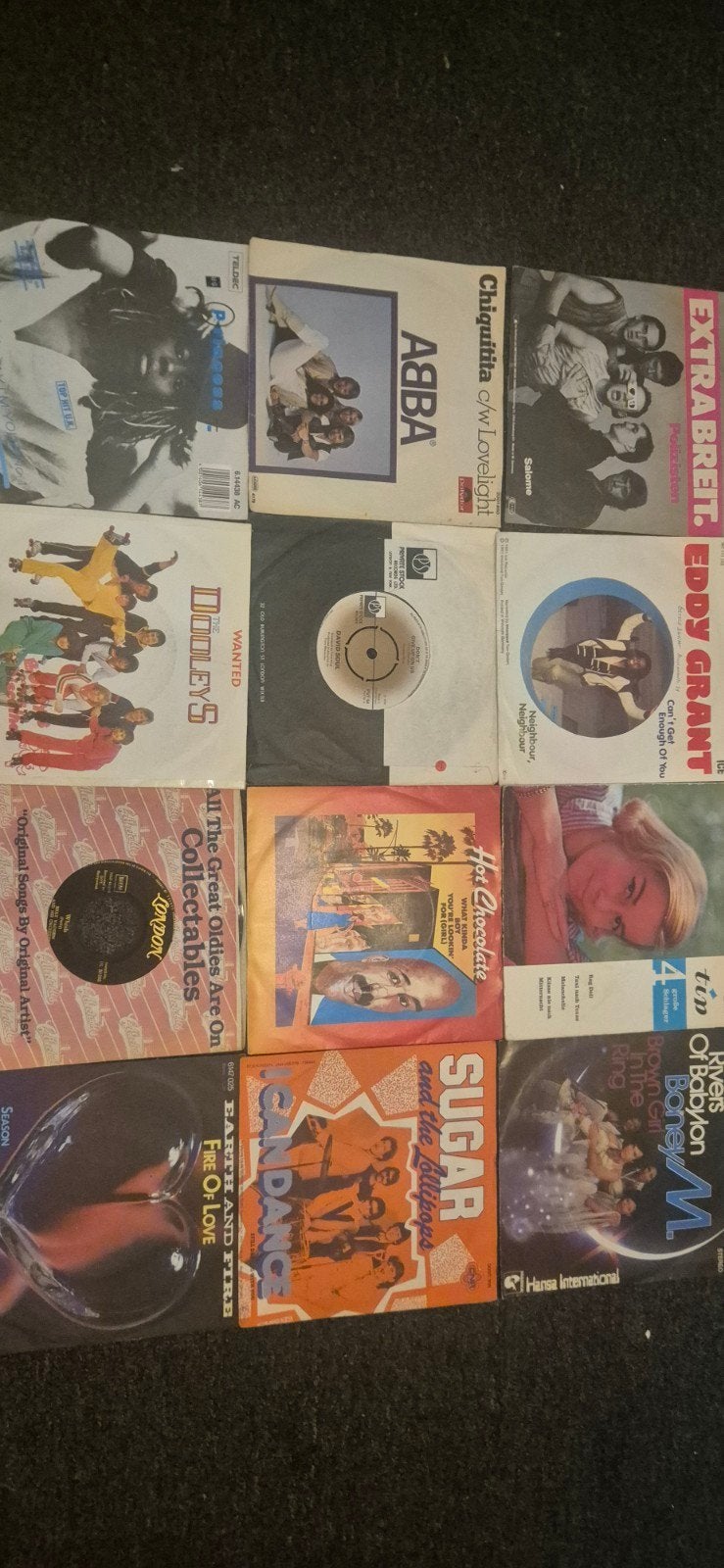 12 Diverse 7 inch vinyl singles - Pop, Rock, Schlager, Cd's en Dvd's, Gebruikt, 7 inch, Ophalen of Verzenden, Pop