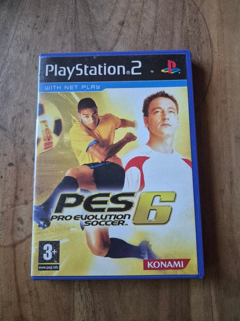 Pro Evolution Soccer 6 / PES 6 - PlayStation 2 - IB, Ophalen of Verzenden, Zo goed als nieuw, Sport, 3 spelers of meer