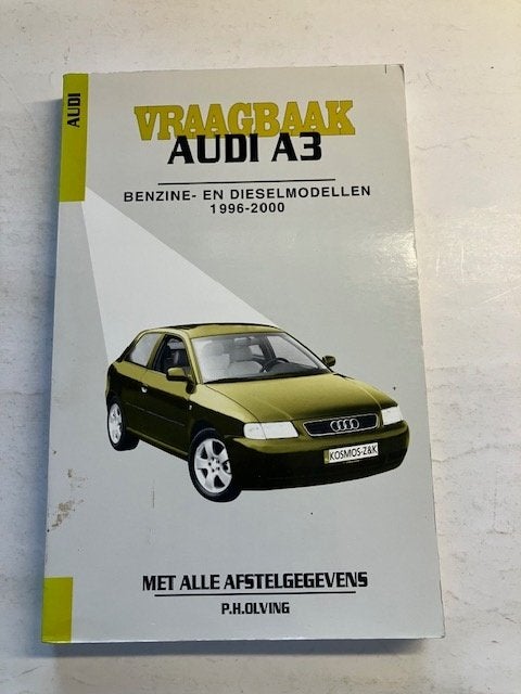 Vraagbaak  Audi  A3  Benzine- en  Dieselmodellen 1996 - 2000, Ophalen of Verzenden