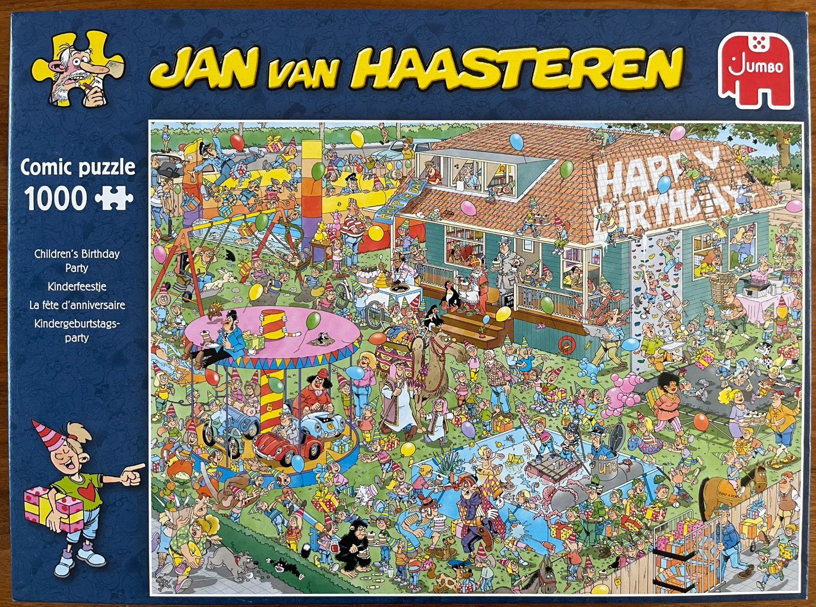 Van Haasteren "Kinderfeestje", Ophalen, 500 t/m 1500 stukjes, Zo goed als nieuw