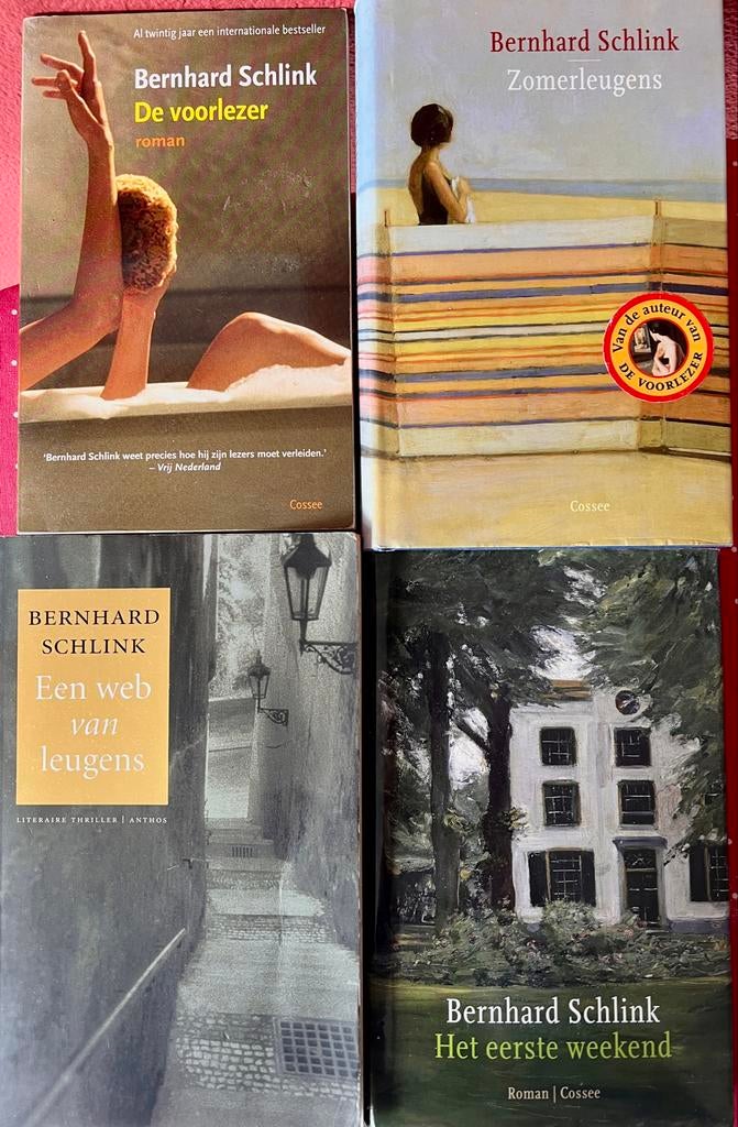 Bernhard Schlink Boekenpakket: 5 Romans, Ophalen of Verzenden, Gelezen, Europa overig