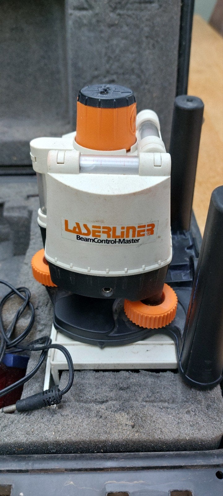 Laserliner BeamControl Master 120 Rotatielaser met statief, Doe-het-zelf en Verbouw, Ophalen of Verzenden, Gebruikt, Afstand