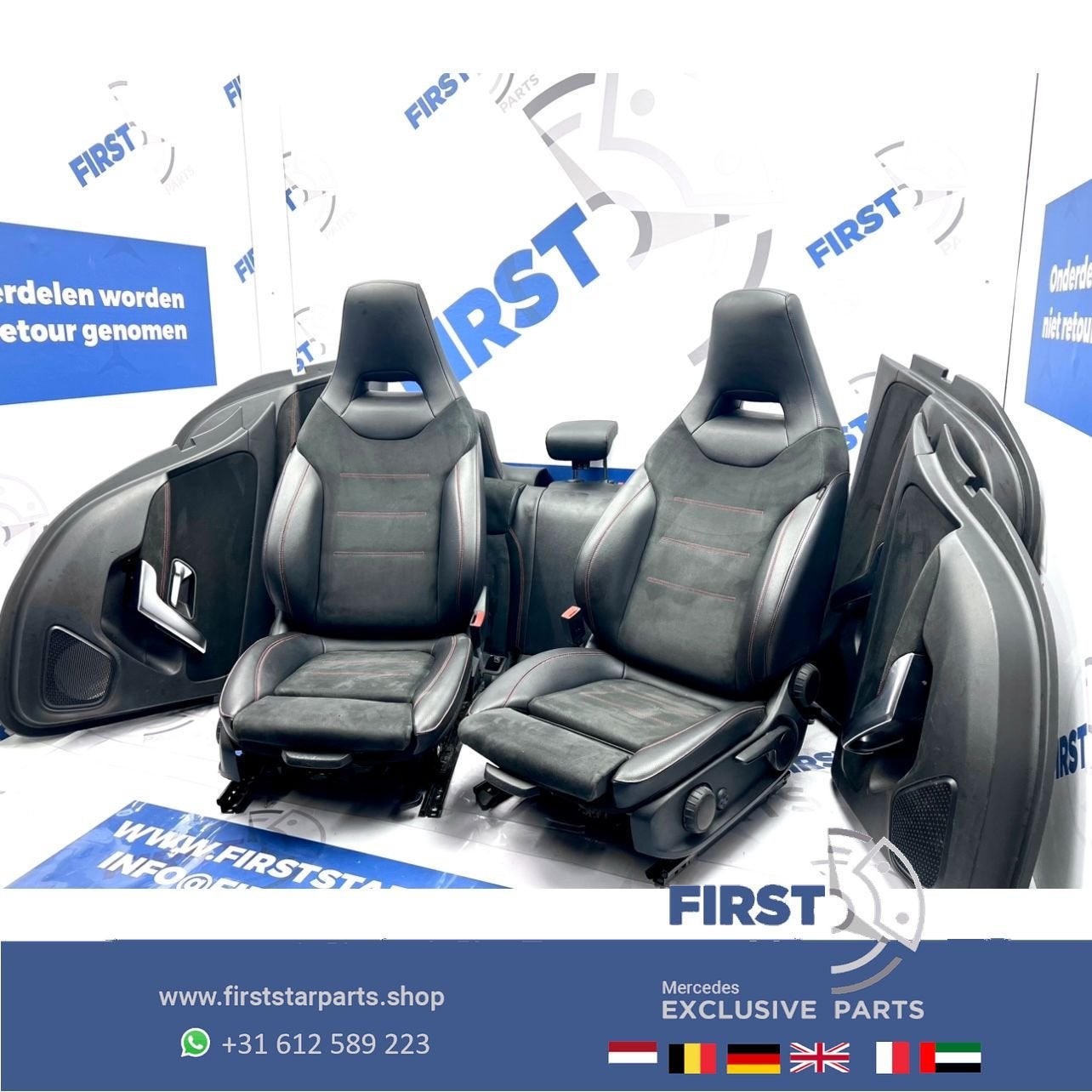 W177 AMG STOELEN + ACHTERBANK + DEURPANELEN Mercedes A Klass, Gebruikt, -, Ophalen of Verzenden, -