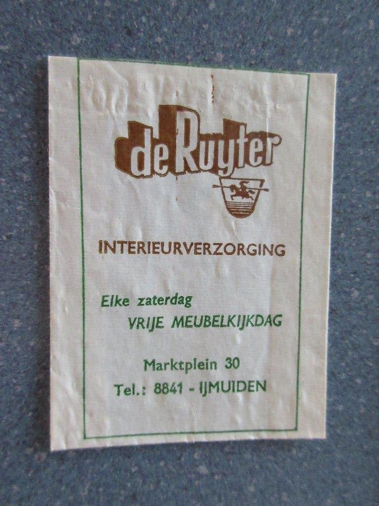 IJmuiden, de Ruyter interieurverzorging, Verzenden, Nederland