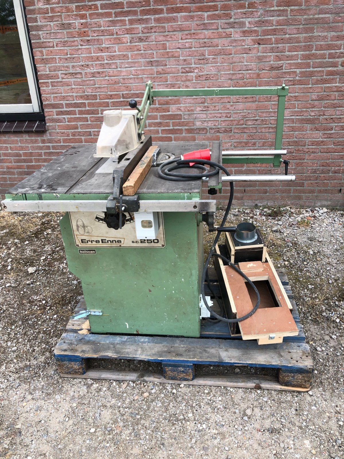 Erre Enne SAC 250 Cirkelzaag - Professionele Houtbewerking, Ophalen, Gebruikt, Cirkelzaag, 70 mm of meer