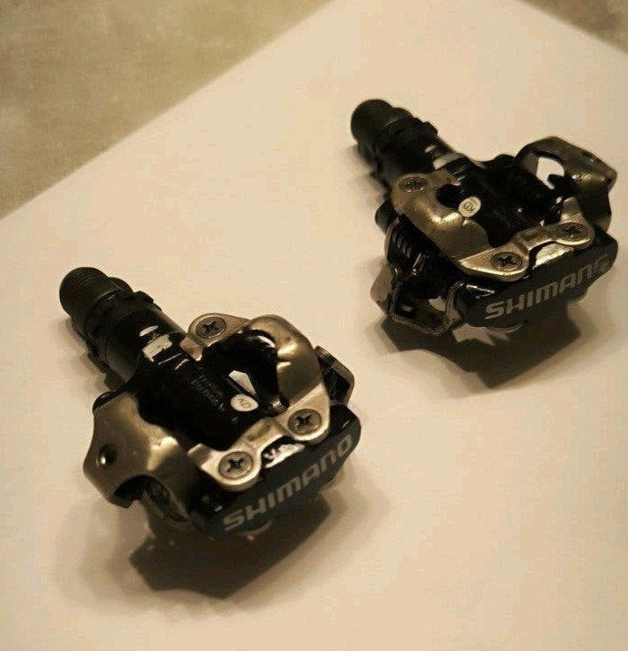 Shimano pd m520 klik pedalen pd-m520 beide kanten, Ophalen of Verzenden, Fatbike, Shimano