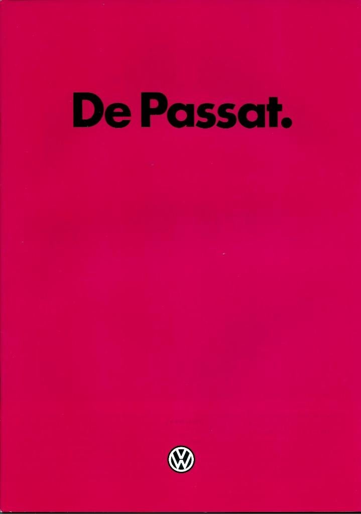 Brochure VW Passat 1982, Ophalen of Verzenden, Gelezen, Volkswagen