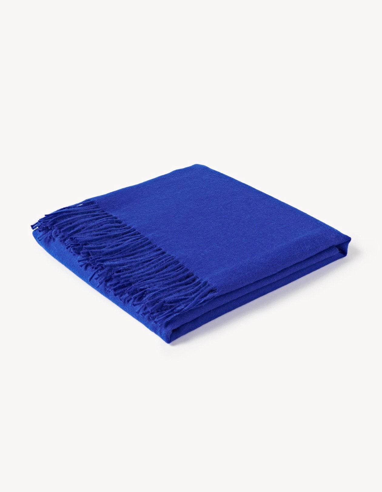Plaid blauw ELVANG Denmark – 100% baby-alpacaplaid, 183 cm, Wol, Nieuw, Ophalen of Verzenden