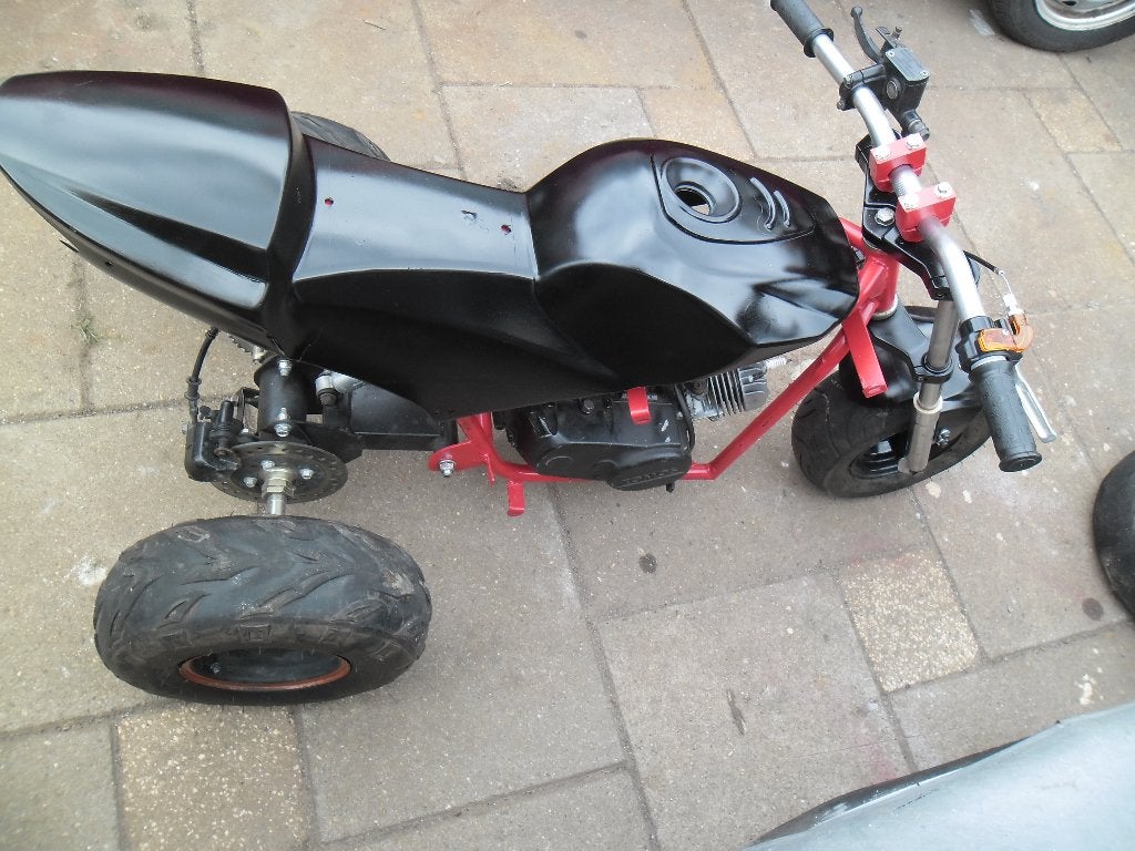 quad achteras met achterbrug, Ophalen, Gebruikt, Overige typen