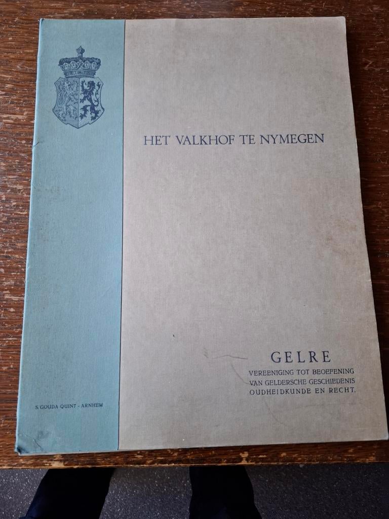 Het Valkhof te Nijmegen - Gelre Vereniging, Gelezen, Ophalen of Verzenden, Paul Leendertz, 19e eeuw