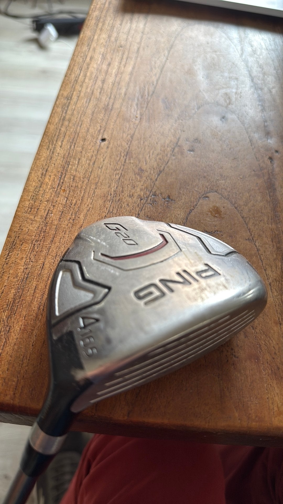 Ping G 20 houten 4 (16,5 gr), Sport en Fitness, Ophalen, Gebruikt, Club, Ping