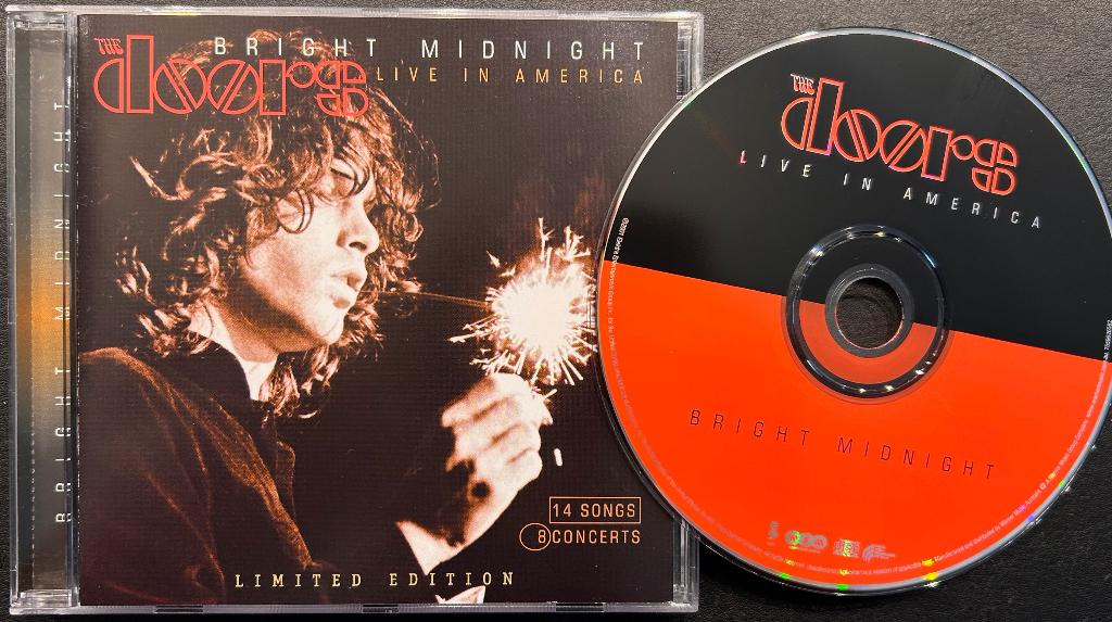 DOORS - Bright midnight: Live in America ( CD ), Ophalen of Verzenden, Zo goed als nieuw, Poprock