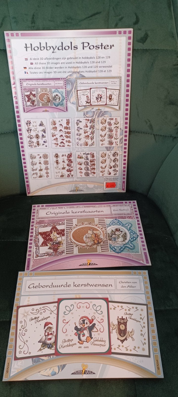Hobbydols Poster en Kaarten - Kerstmis Knutselset, Hobby en Vrije tijd, Ophalen