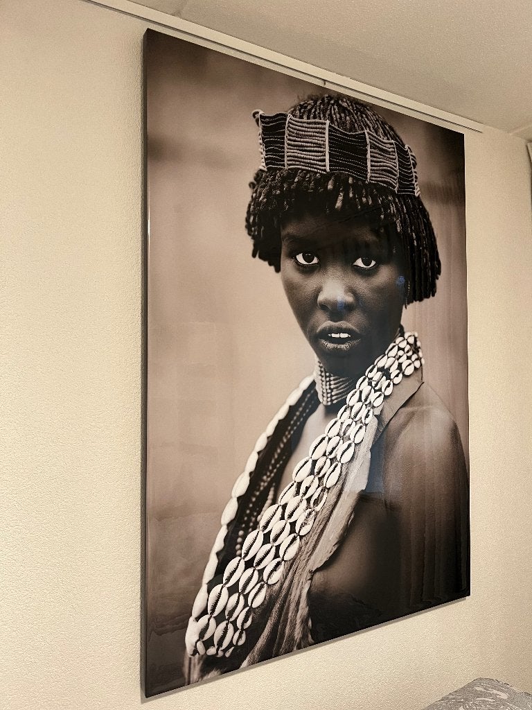Schilderij foto vrouw, Ophalen, Overige stijlen, Portret of Personen, Overige ondergronden
