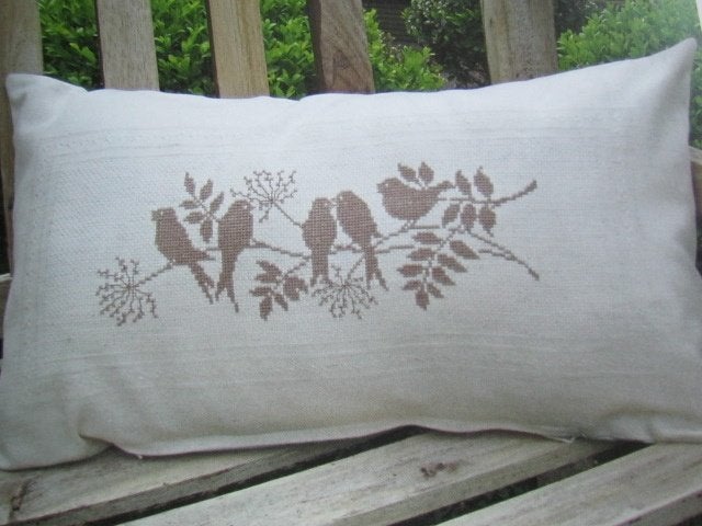 Borduurpatroon  Vogeltjes  nr 8328, Verzenden, Nieuw, Handborduren, Patroon