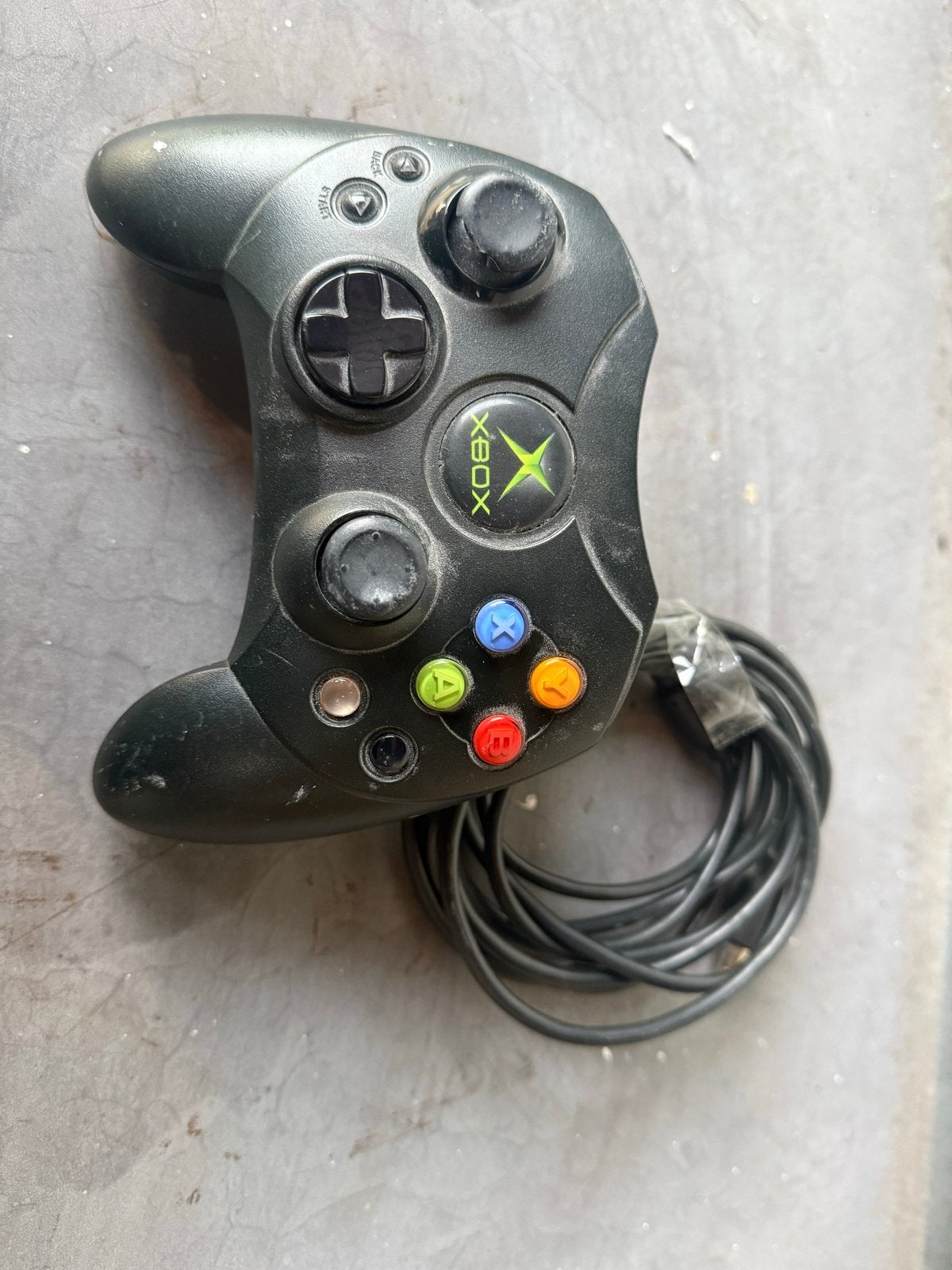 Originele Xbox Controller, Spelcomputers en Games, Ophalen of Verzenden, Gebruikt, Met 1 controller
