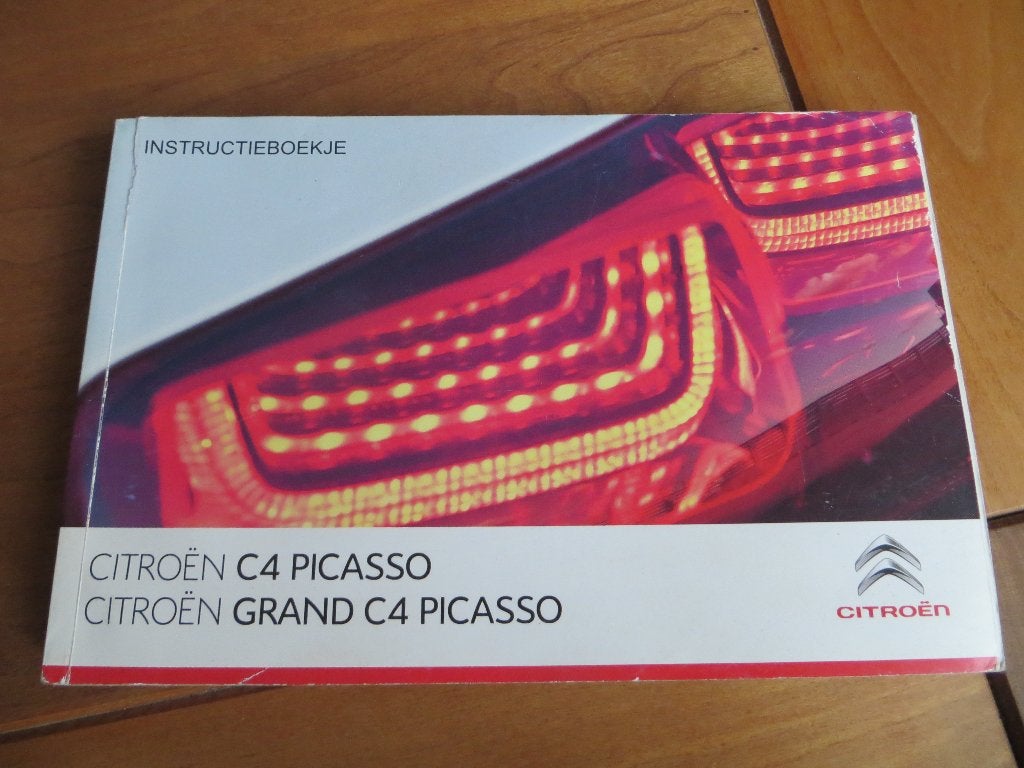 Instructieboek Citroen C4 Picasso, Citroen Grand C4 Picasso, Ophalen of Verzenden