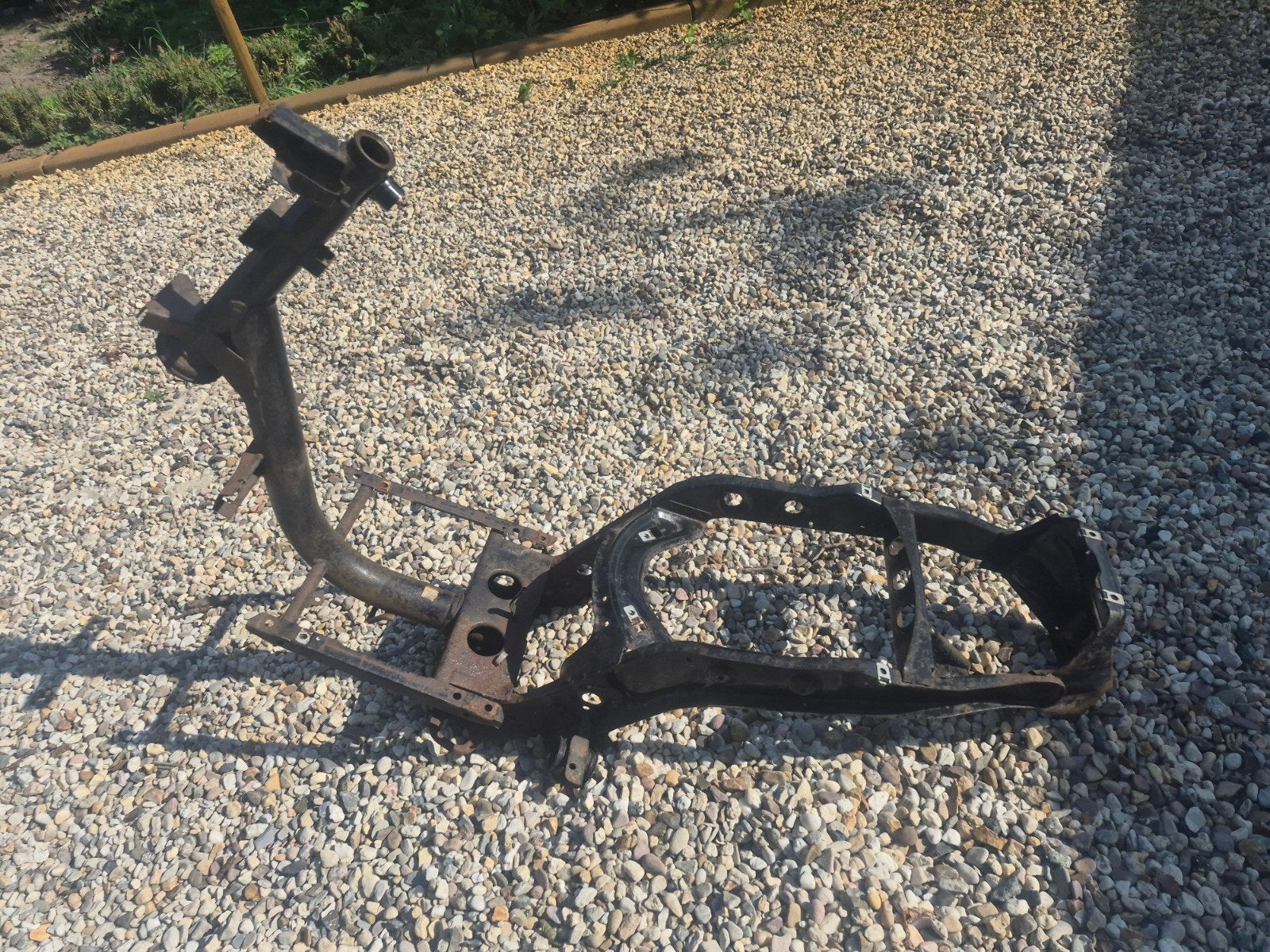 Piaggio Zip Frame - Gebruikt met kenteken en WOK, Fietsen en Brommers, Ophalen, Gebruikt, Frame, Overige merken