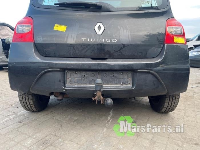 Achterbumper van een Renault Twingo
