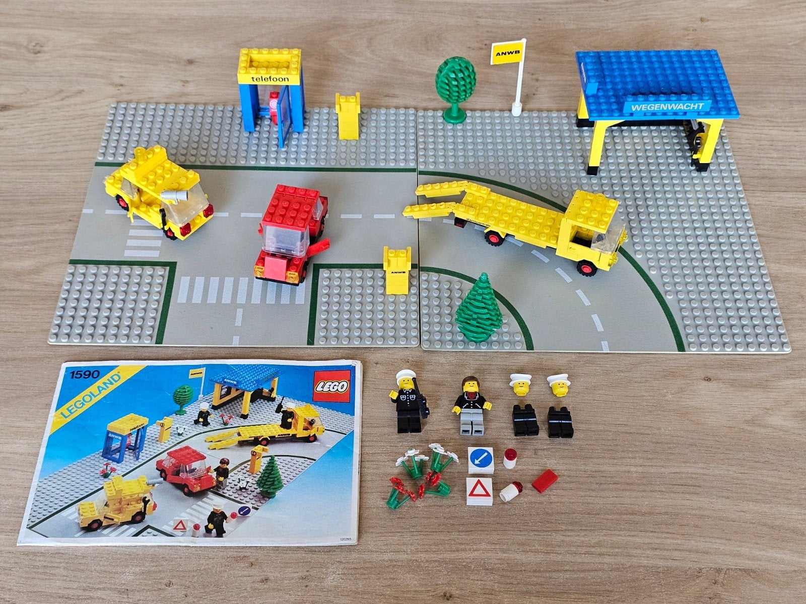 LEGO 1590 ANWB Breakdown Assistance / Wegenwacht, Ophalen of Verzenden, Gebruikt, Lego