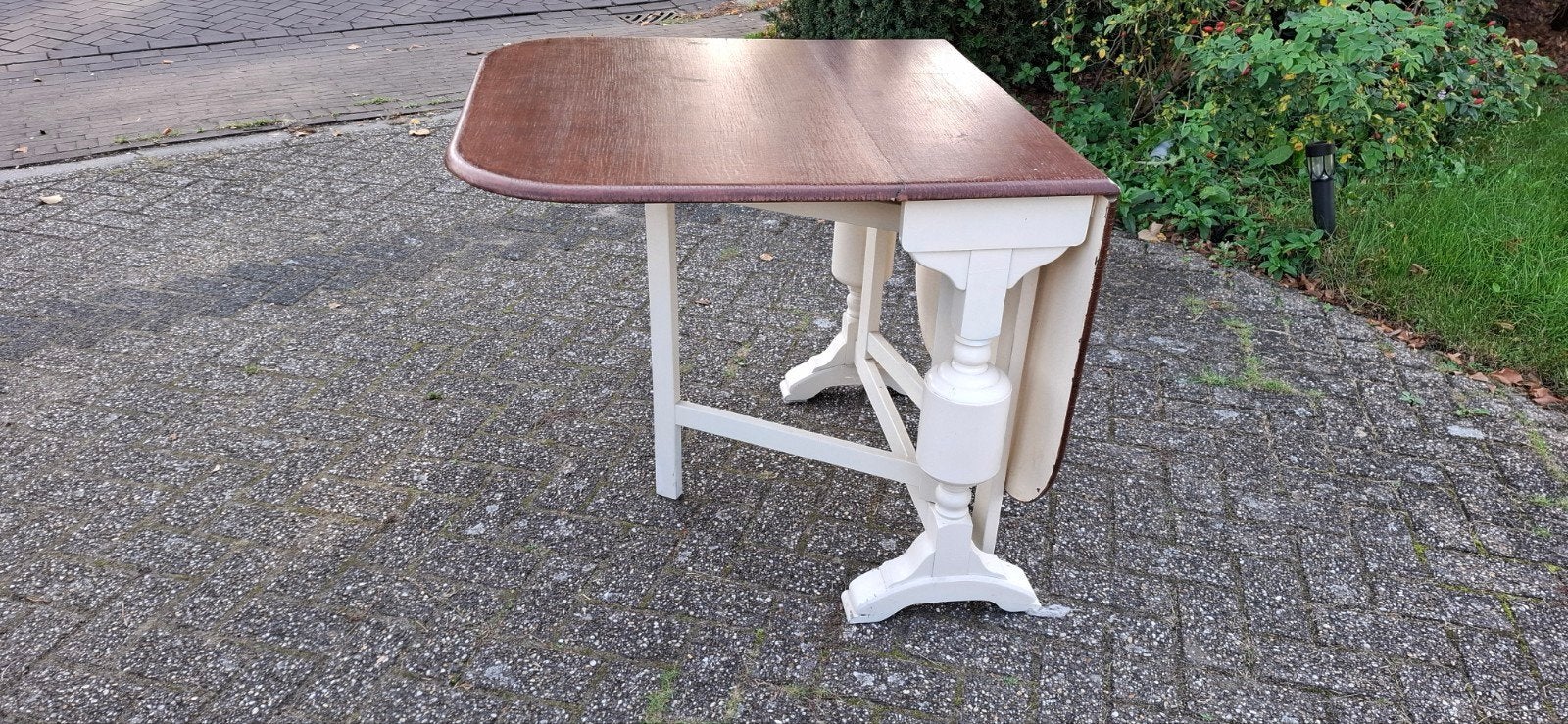 Oortafel, Ophalen, Gebruikt, Rechthoekig, Overige houtsoorten