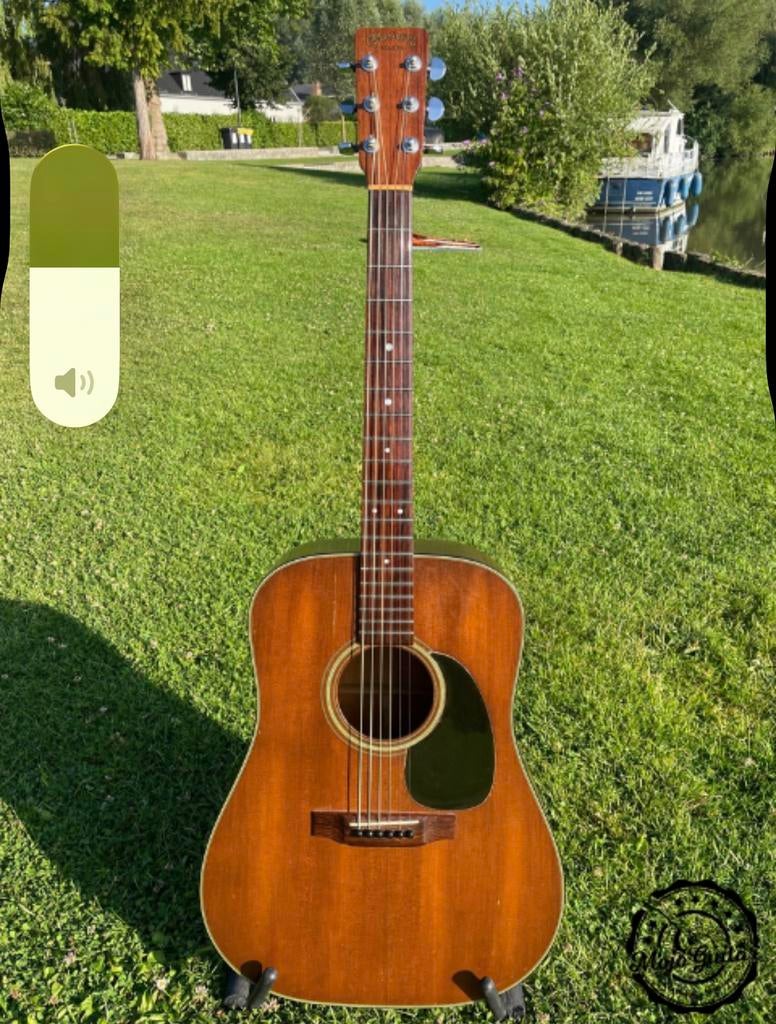 1979 Martin D-19, Ophalen of Verzenden, Zo goed als nieuw, Western- of Steelstringgitaar