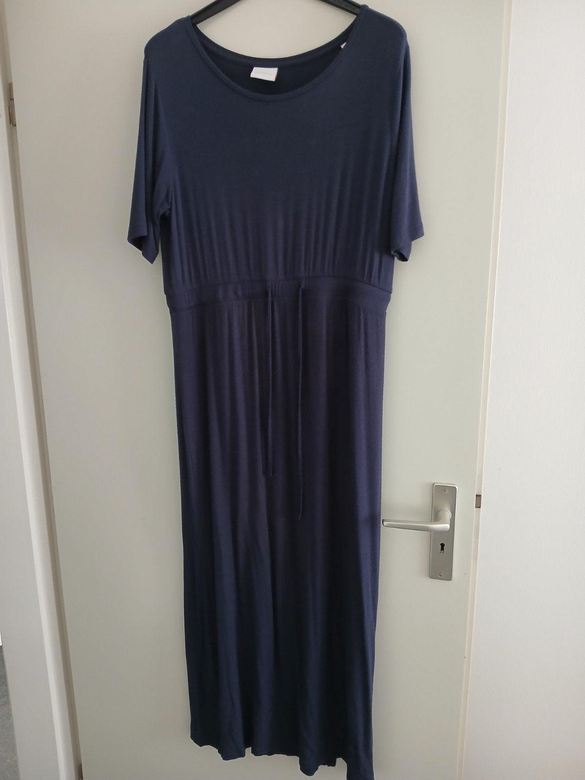 Zwangerschaps jurk, Maat 38/40 (M), Blauw, Jurk, Mamalicious
