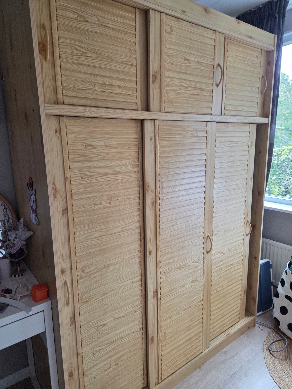 Gratis kledingkast met 3 schuifdeuren (zelf demonteren), Huis en Inrichting, Ophalen, Gebruikt, 200 cm of meer, 200 cm of meer