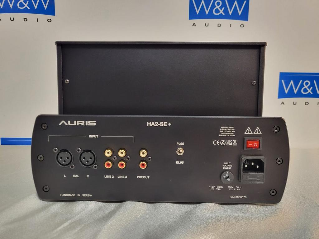 Auris HA2-SE+ Hoofdtelefoonversterker met extra buizen, Versterker, ., Ophalen of Verzenden, .