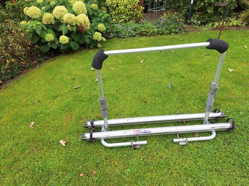 fietsdrager dissel caravan, Ophalen, Gebruikt