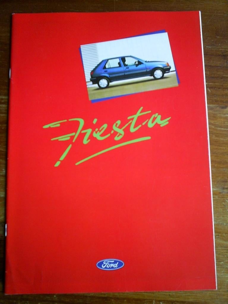 Ford Fiesta o.a. XR 2i en S [ 1 / 1990 ], Verzenden, Zo goed als nieuw, Ford