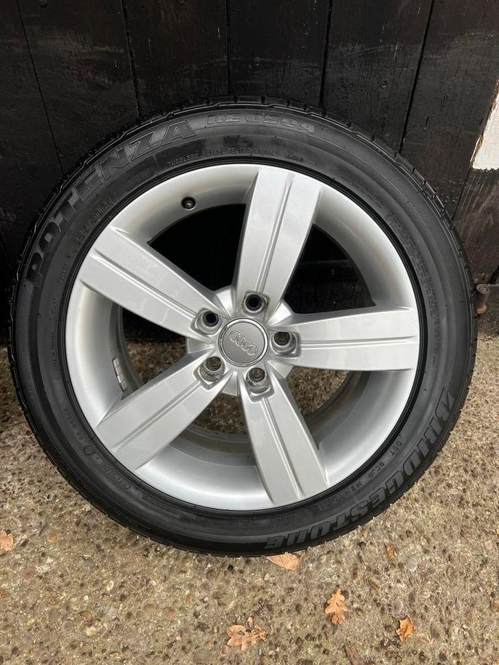 Originele Audi a3 a4 TT Caddy velgen 5x112 17? zomer set 5mm, Niet ingevuld, Gebruikt, Banden en Velgen, Niet ingevuld