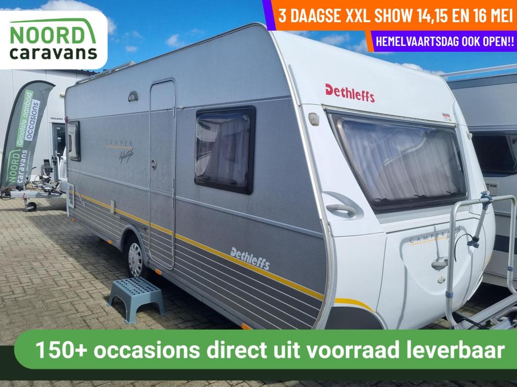 Dethleffs CAMPER  LIFESTYLE 510 FRANSBED + VOORTENT + LUIFE, Rondzit, 7 tot 8 meter, Bedrijf, Dethleffs