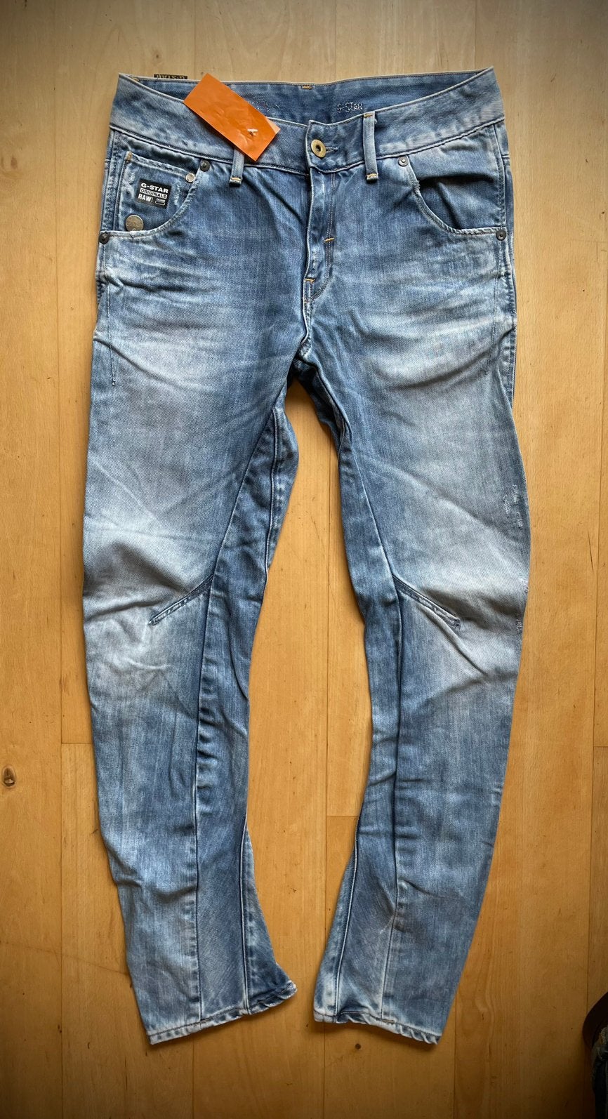G Star Raw Arc 3D Low Boyfriend wmn jeans W26 L32, Ophalen of Verzenden, Zo goed als nieuw, Blauw, W27 (confectie 34) of kleiner