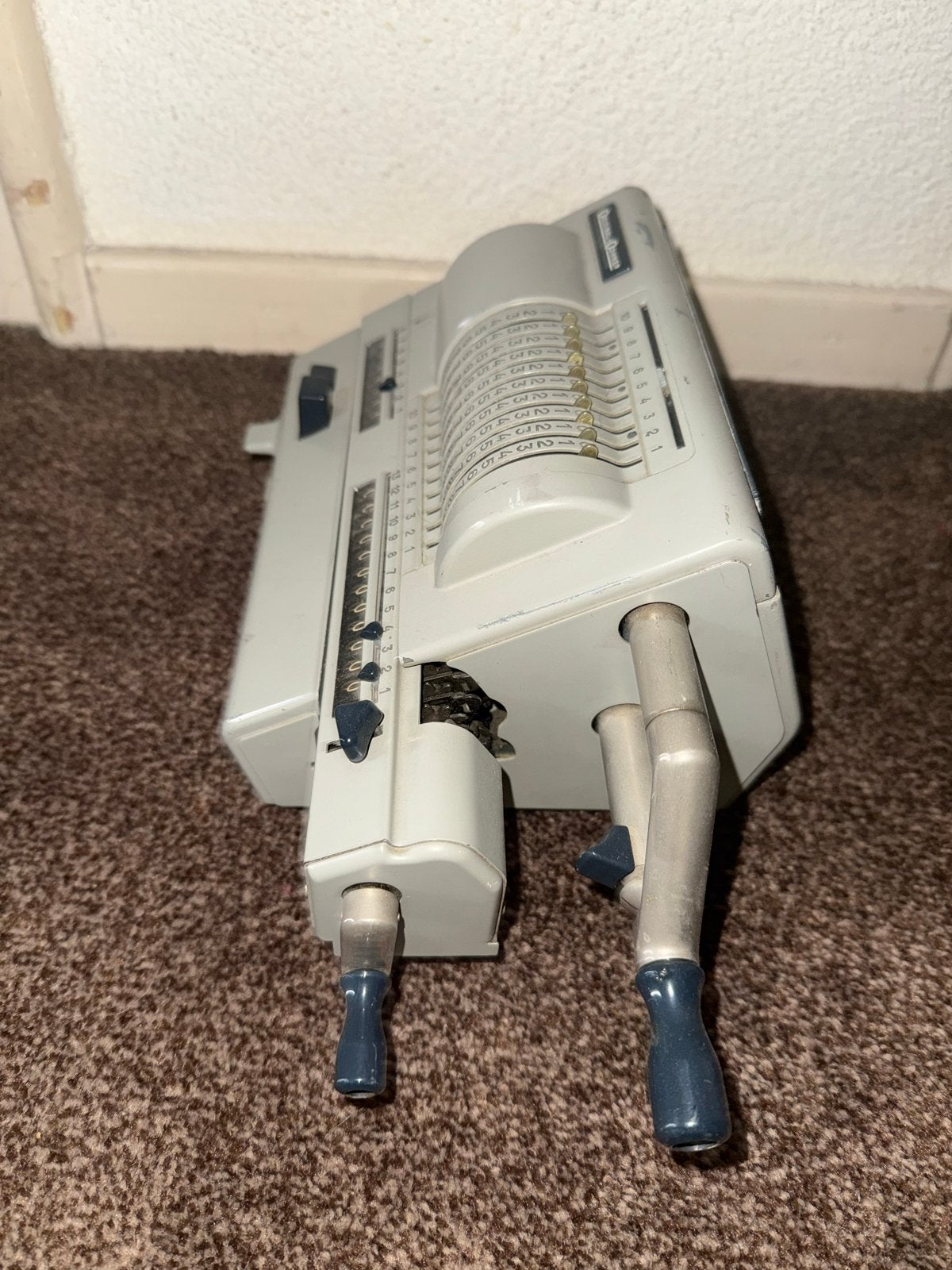 Antieke Original-Odhner Rekenmachine - Vintage Kantoor, Antiek en Kunst, Ophalen