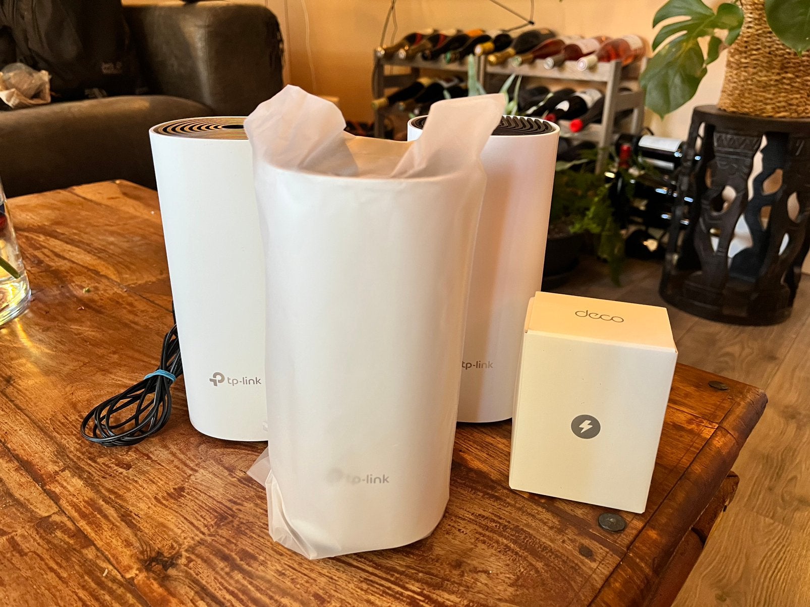 TP-Link Deco M4 Mesh WiFi Systeem (3-pack), Ophalen of Verzenden, Gebruikt, Router