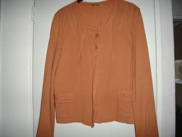 Sandwich jasje 2 x Oranje en Grijs, Kleding | Dames, Jasjes, Kostuums en Pakken, Overige kleuren, Maat 42/44 (L), Ophalen of Verzenden