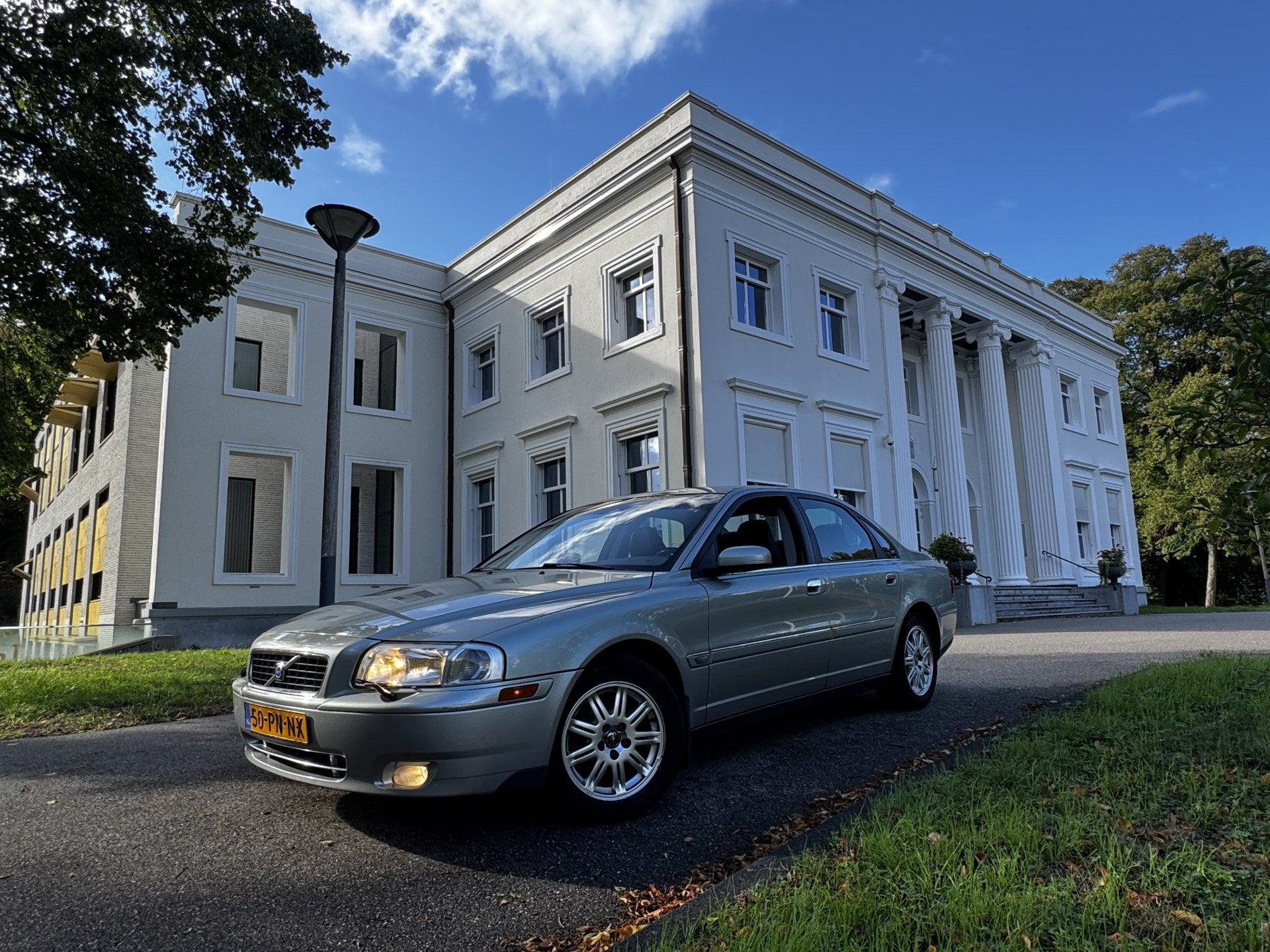 Volvo S80 2.4 VOLLEDER, EDITION 2, NAVI (bj 2004), Auto's, Voorwielaandrijving, 1441 kg, Bedrijf, 170 pk
