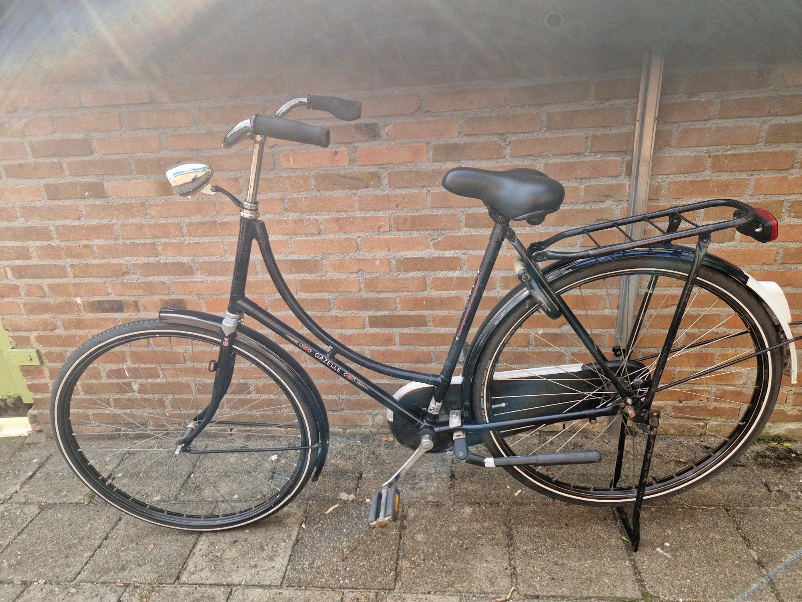 gazelle omafiets, Ophalen, Gebruikt, Terugtraprem, Gazelle