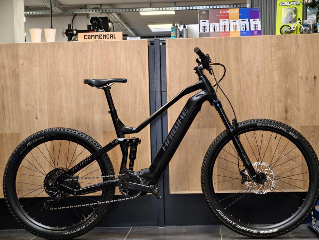 Haibike AllTrail 3 full-suspension elektrische mountainbike, Overige merken, Ophalen of Verzenden, Zo goed als nieuw, 50 km per accu of meer