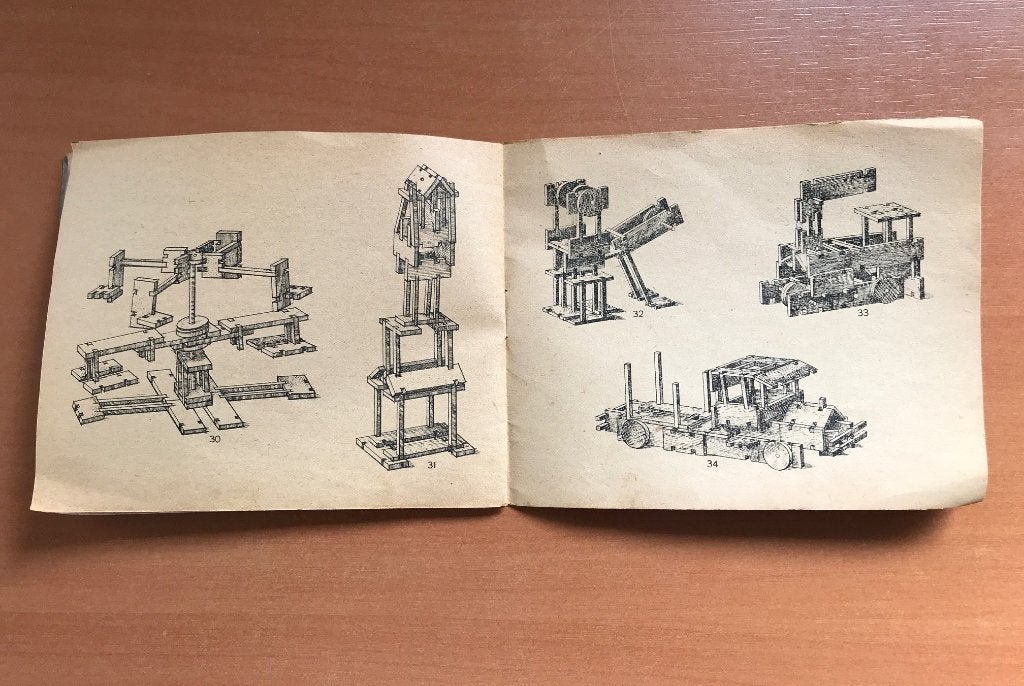 Antiek BERBIS speelgoedboekje uit 1959, Ophalen of Verzenden