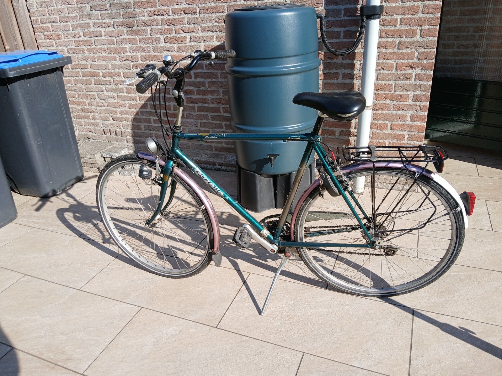 Gazelle Bahia Hybride Lite Herenfiets - Gebruikt, Ophalen, 28 inch, Gebruikt, Velgrem