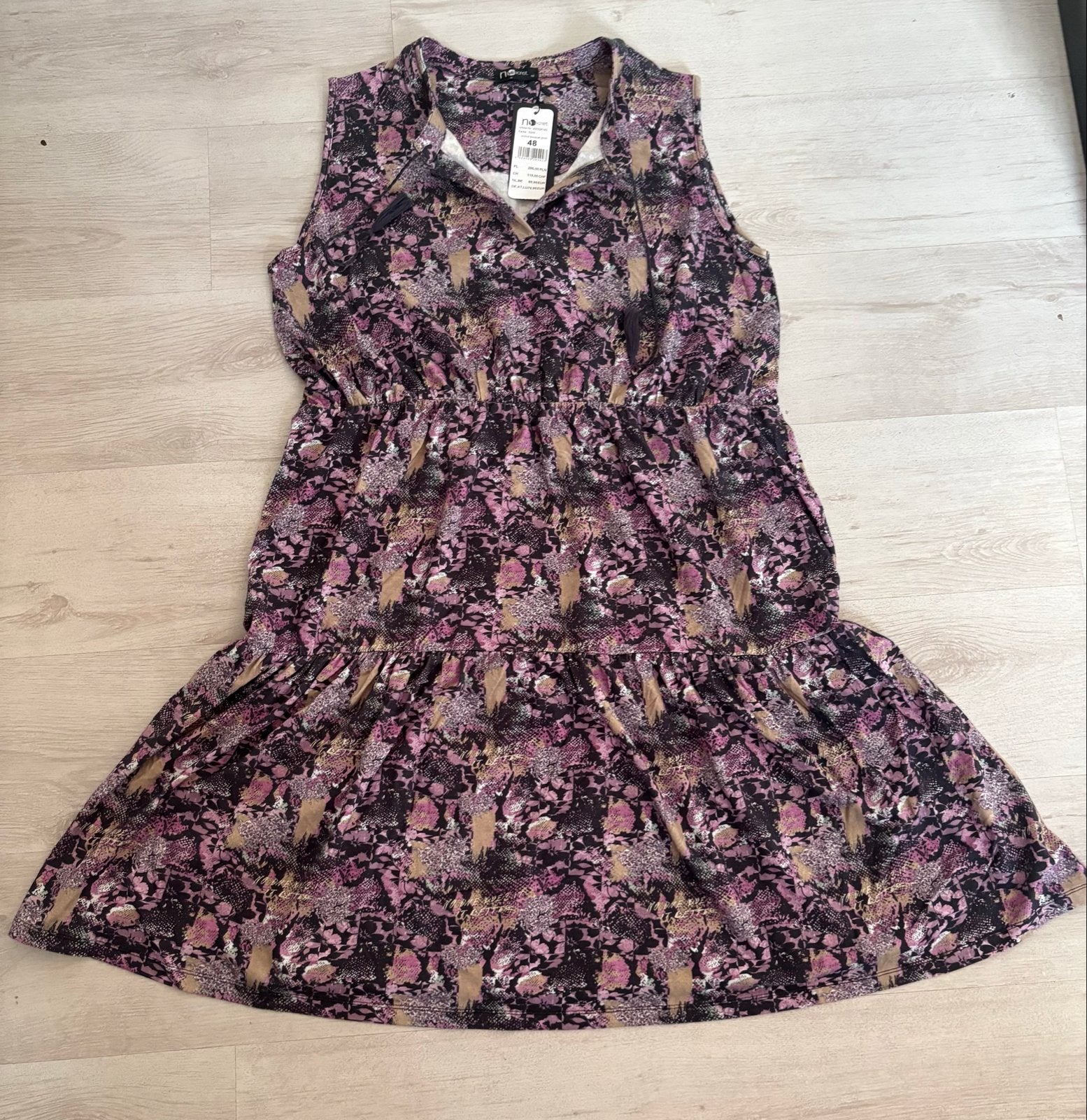 No Secret jurk maat 48, Kleding | Dames, Verzenden, Paars, Maat 46/48 (XL) of groter, Nieuw