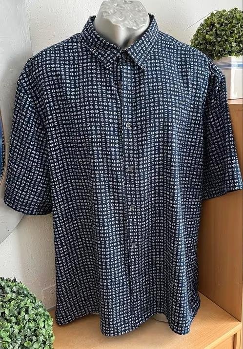 Marks & Spencer overhemd maat 4XL, Kleding | Heren, Ophalen of Verzenden, Nieuw, Blauw, Overige halswijdtes